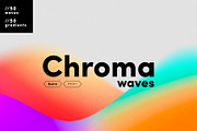 Chroma Grainy Gradient Waves, a Texture Graphic by kuro (Thumbnail 1 of 10)