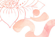 Calm Meditation watercolor clipart, an Object Graphic by SweetRenieDesigns (Thumbnail 3 of 3)