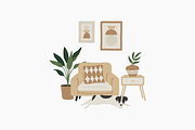 Home Decoration Illustration, a Decorative Illustration by Jump Studio (Thumbnail 7 of 10)