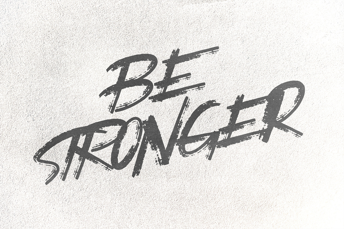 Emotios Font | All Caps Brush, a Handwritten Font by Jadatype.id (Photo 4 of 7)