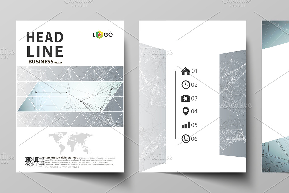 Mega Pack templates, a Brochure Template by VectorShop (Photo 50 of 102)