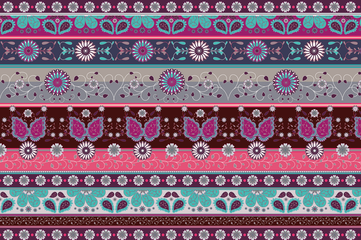 Boho Art Vector Seamless Pattern, a Pattern Graphic by Ania Illustration (Photo 6 of 9)