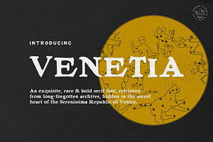 Venetia - Display Serif Font