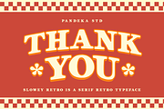 Slowey Retro - Playful Serif Display, a Serif Font by Pandeka Studio (Thumbnail 9 of 9)