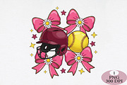 Softball Png Softball Bow Png, an Illustration by Daily.Designs (Thumbnail 1 of 5)