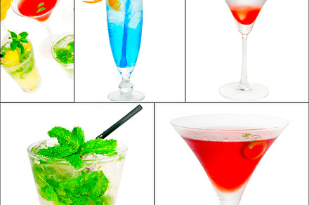 cocktails collage, a Food & Drink Photo by keko64