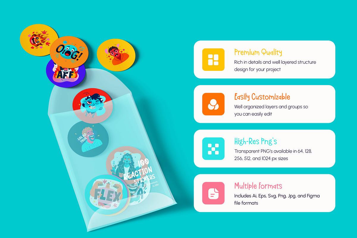 Gen Z Reaction Stickers, an Emoji Icon by Creative Stall (Photo 2 of 9)
