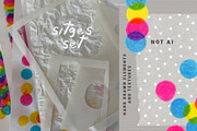 Texture Paper Layers Patterns & Tape, a Texture Graphic by Veris Studio (Thumbnail 3 of 17)