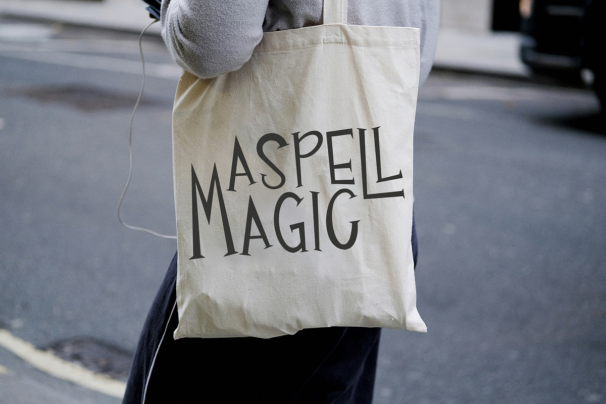 Umagicio Display Font, a Serif Font by Maulana Creative (Photo 2 of 7)