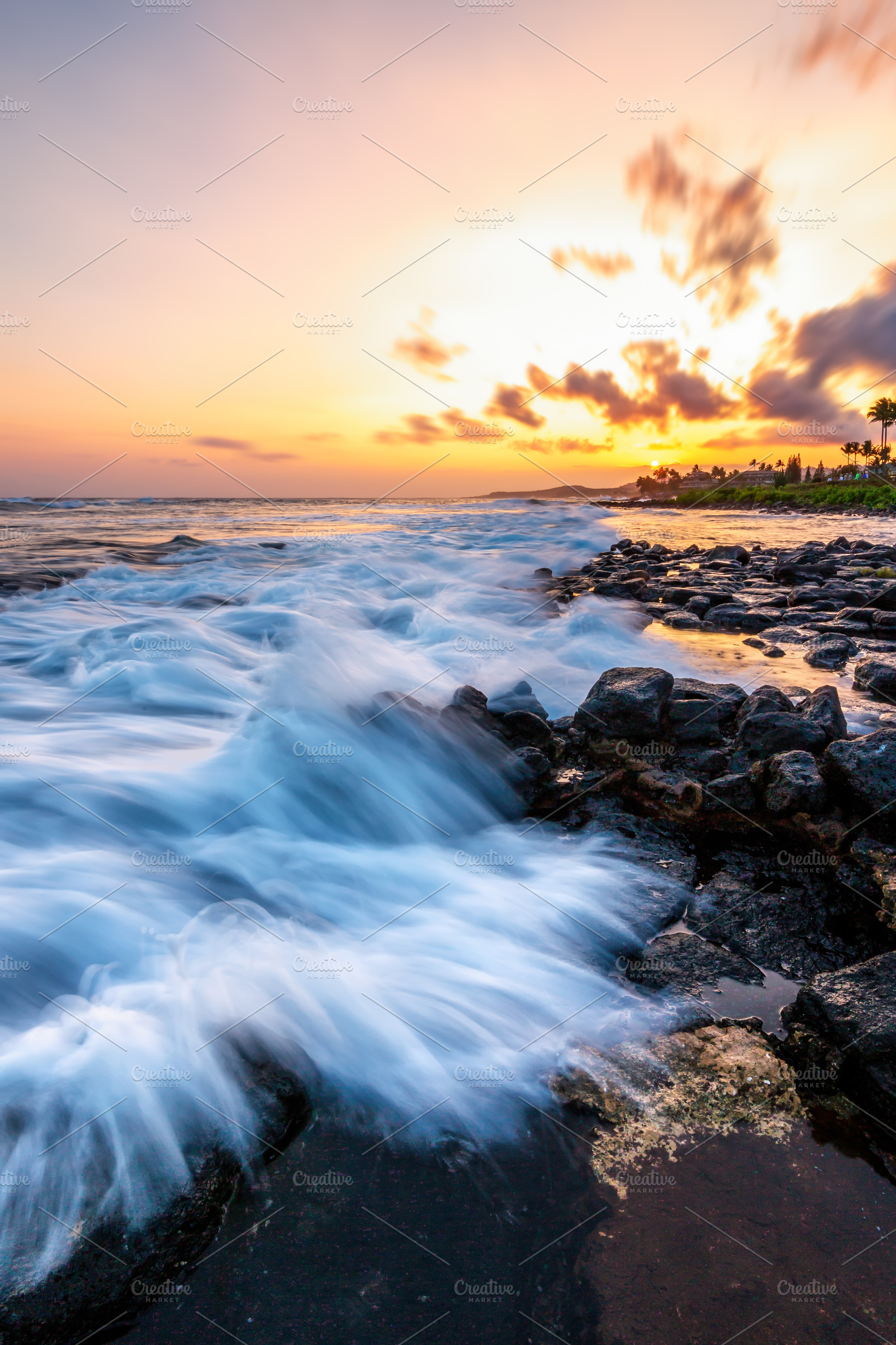 Sunset on Kauai, Hawaii, a Nature Photo by Jeff Schwartz Photography