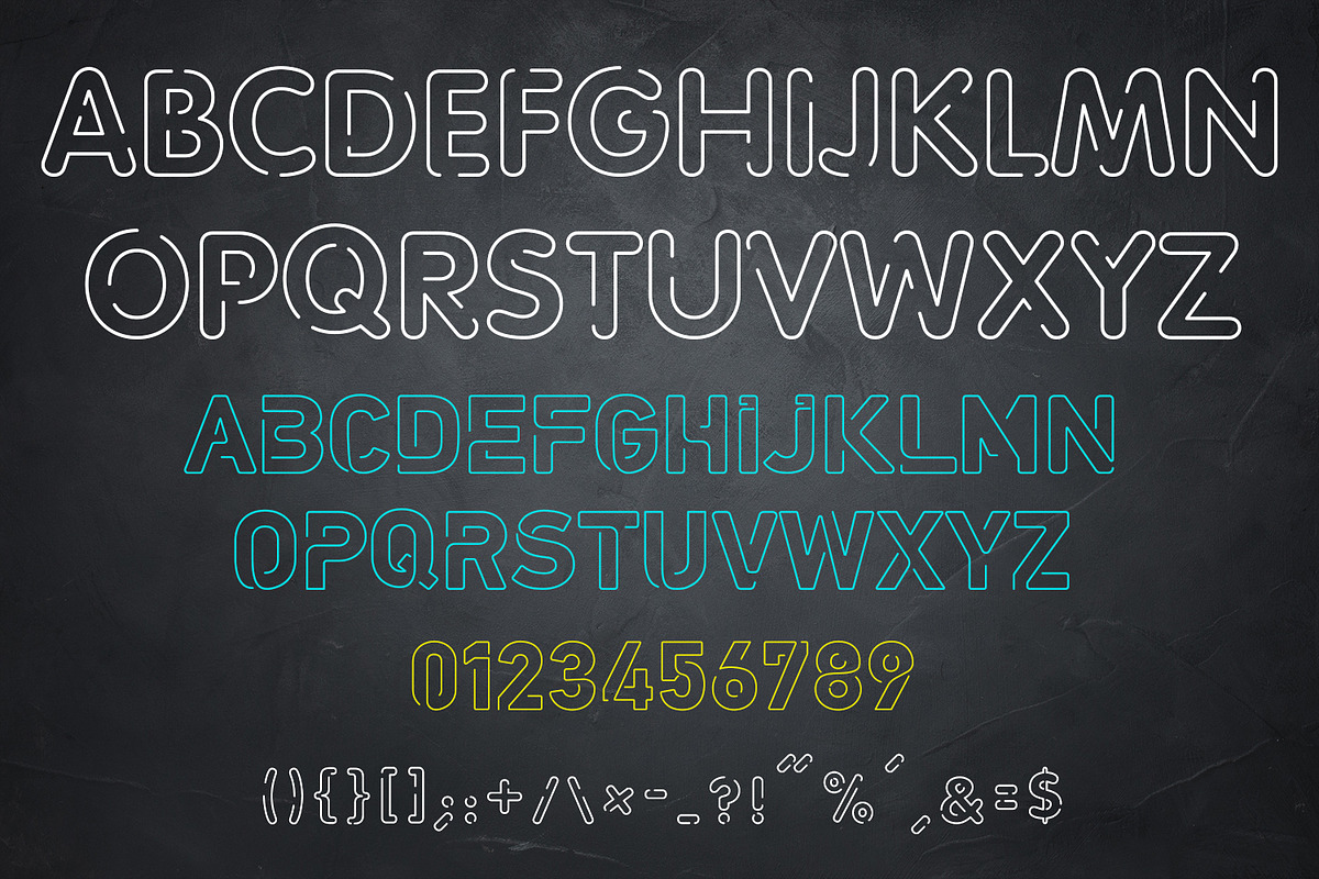 Premium Fonts Collection, a Handwritten Font by OWPictures (Photo 7 of 7)