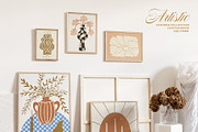 GALLERY WALL ART BOHO POSTER SET, a Decorative Illustration by Ayya Studio (Thumbnail 2 of 17)