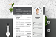 Cover Letter & Resume Template, a Resume Template by Hito Graphic (Thumbnail 2 of 8)