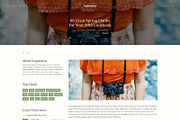 Inspiration — Lifestyle Blog PSD, a Templates & Theme by ScienteCraft (Thumbnail 17 of 47)
