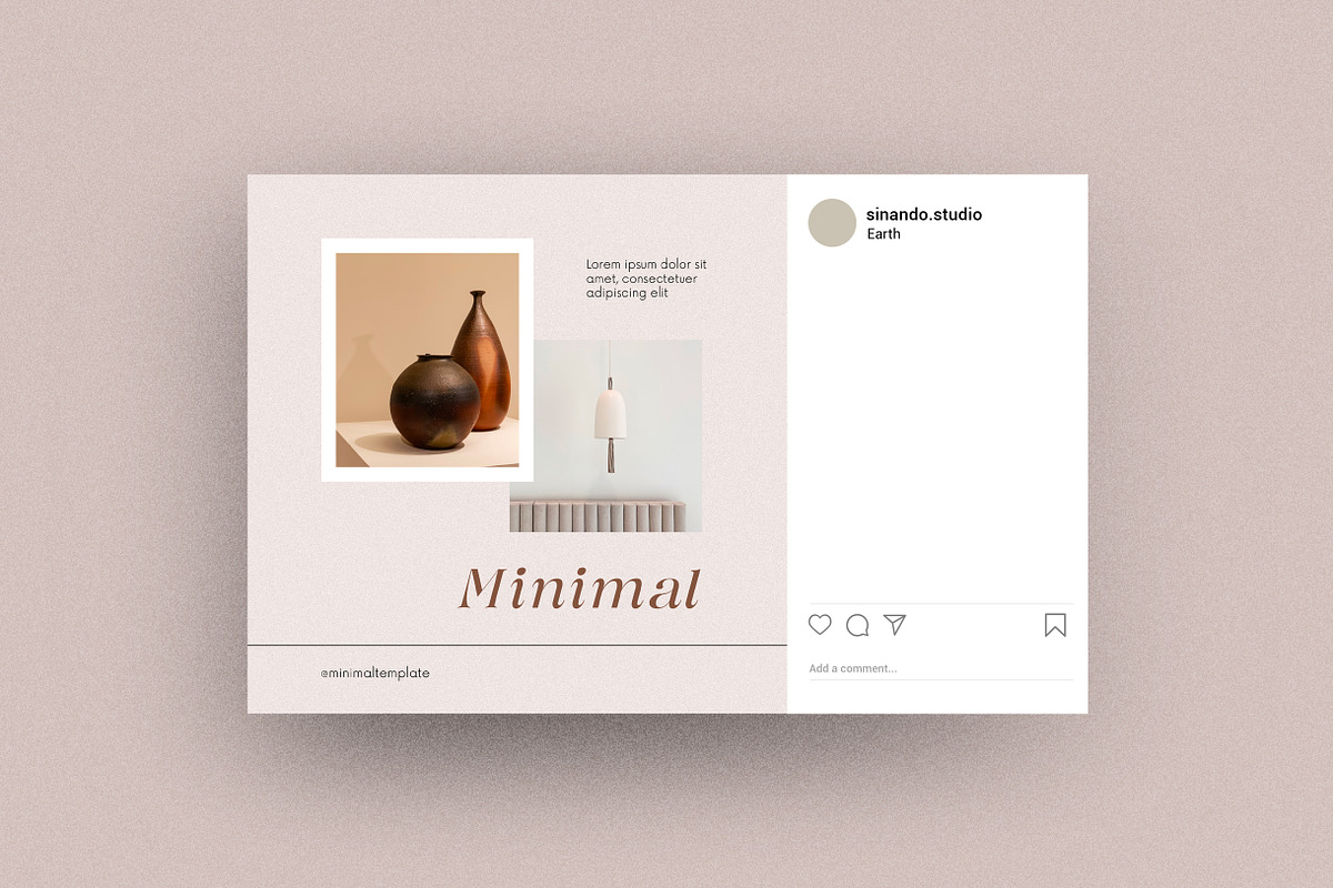 3 Minimal Styles Template, a Social Media Template by Sinando Studio (Photo 4 of 4)