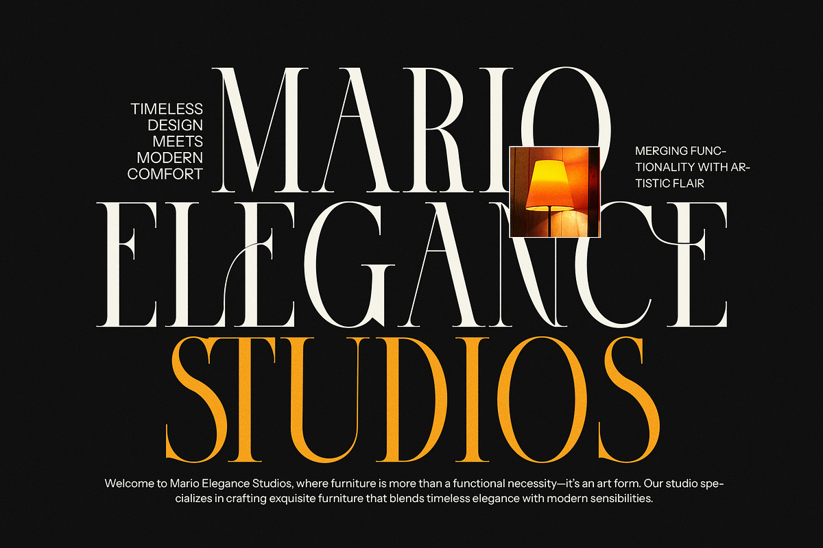 Cinose Elegant Serif Font, a Serif Font by Perfectype (Photo 7 of 8)
