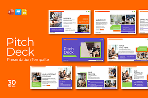 Pitch Deck Presentation Template