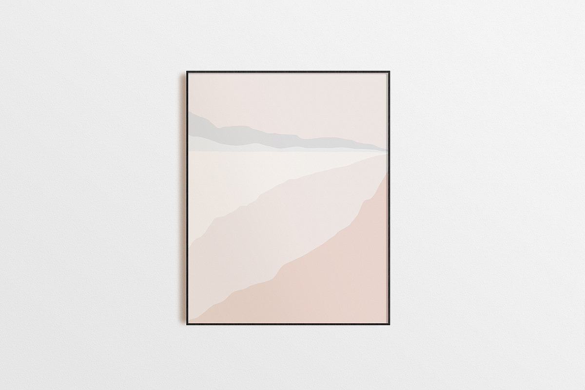 3 Abstract landscape prints., a Decorative Illustration by ElenKoss (Photo 6 of 7)