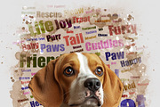 Watercolor Word Cloud Art PS Script, an Action Add-On by MRI STUDIO (Thumbnail 16 of 16)
