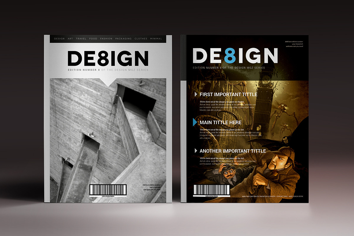 Design MGZ 8, a Magazine Template by Luuqas Design (Photo 1 of 16)
