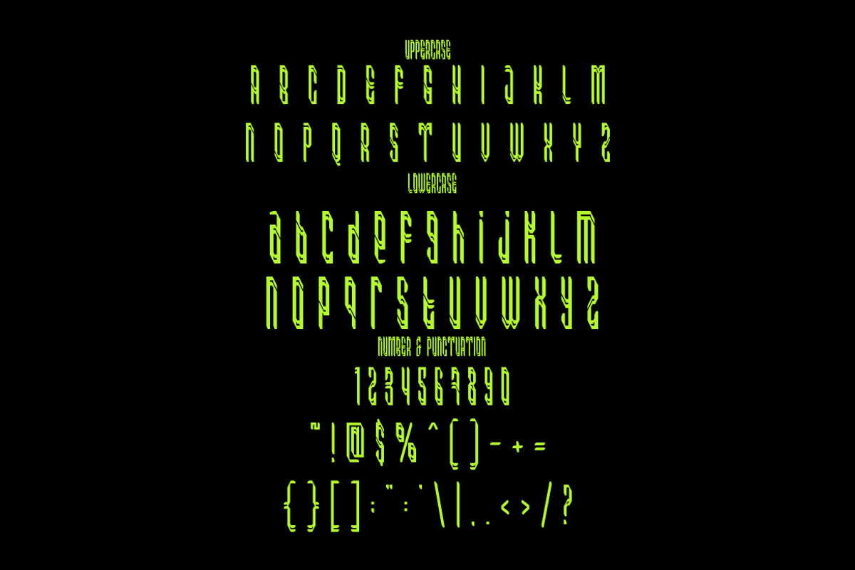 Formaxis Condensed Techno Font, a Font by PutraCetol Studio (Photo 5 of 5)