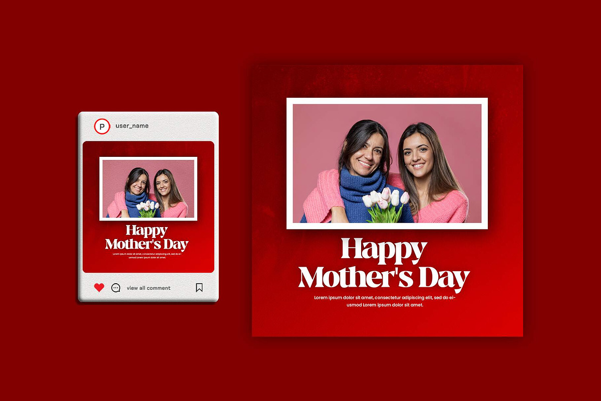 Mother's Day Template, a Social Media Template by Saman Osama (Photo 2 of 2)