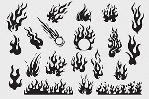 Flames Vector Pack