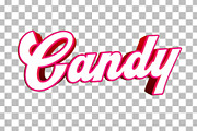 Candy Editable Text Effect PSD, a Layer Style Add-On by TrueVector (Thumbnail 2 of 2)