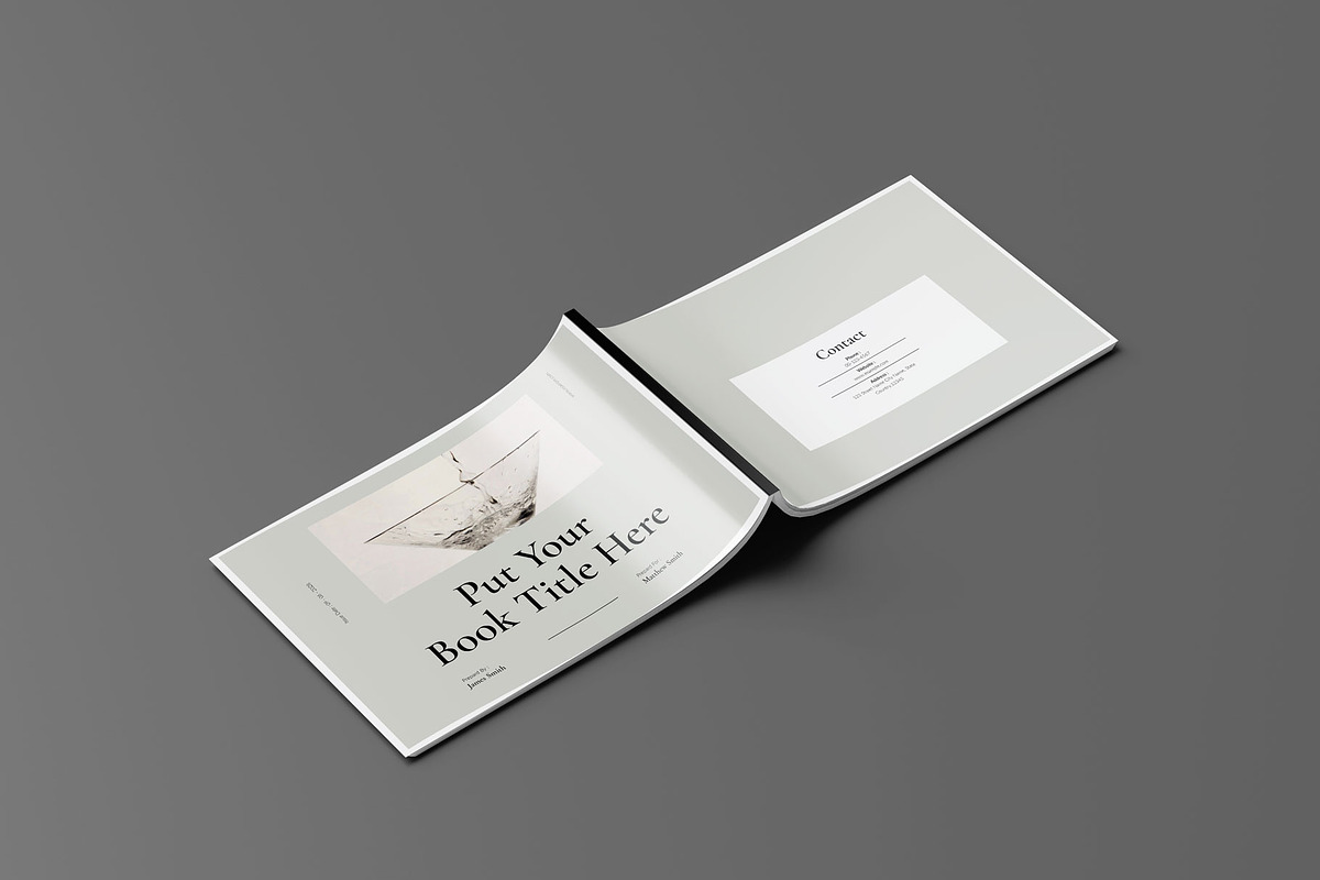 Book Title Landscape Layout, a Brochure Template by Seeing-art (Photo 11 of 13)