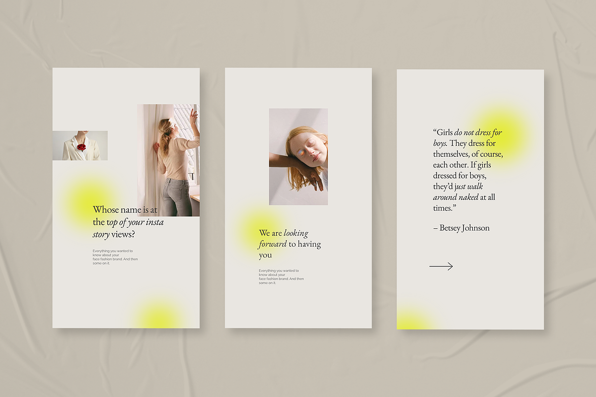 Gorgeous - Instagram Stories & Post, a Social Media Template by Creatchees.std (Photo 4 of 6)