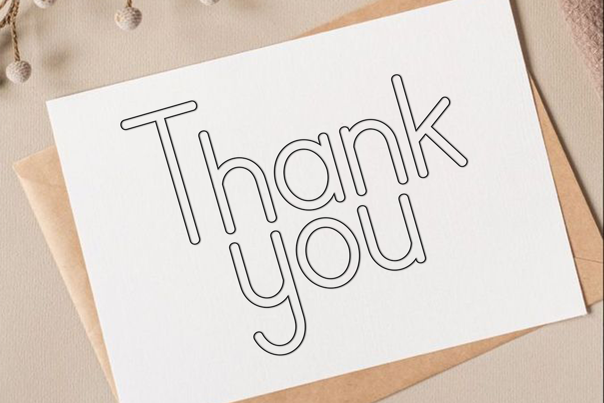 Outline Drawing, a Font by InermediaSTUDIO (Photo 7 of 8)