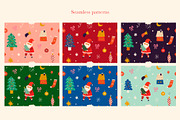 Cute Christmas collection, a Seasonal Illustration by MoleskoStudio (Thumbnail 13 of 30)