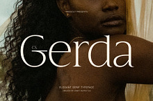 CS Gerda – Elegant Serif Font