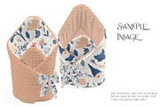 Swaddle Wrap Blankets Minky & Muslin, a Mockup by mock-ups (Thumbnail 11 of 31)