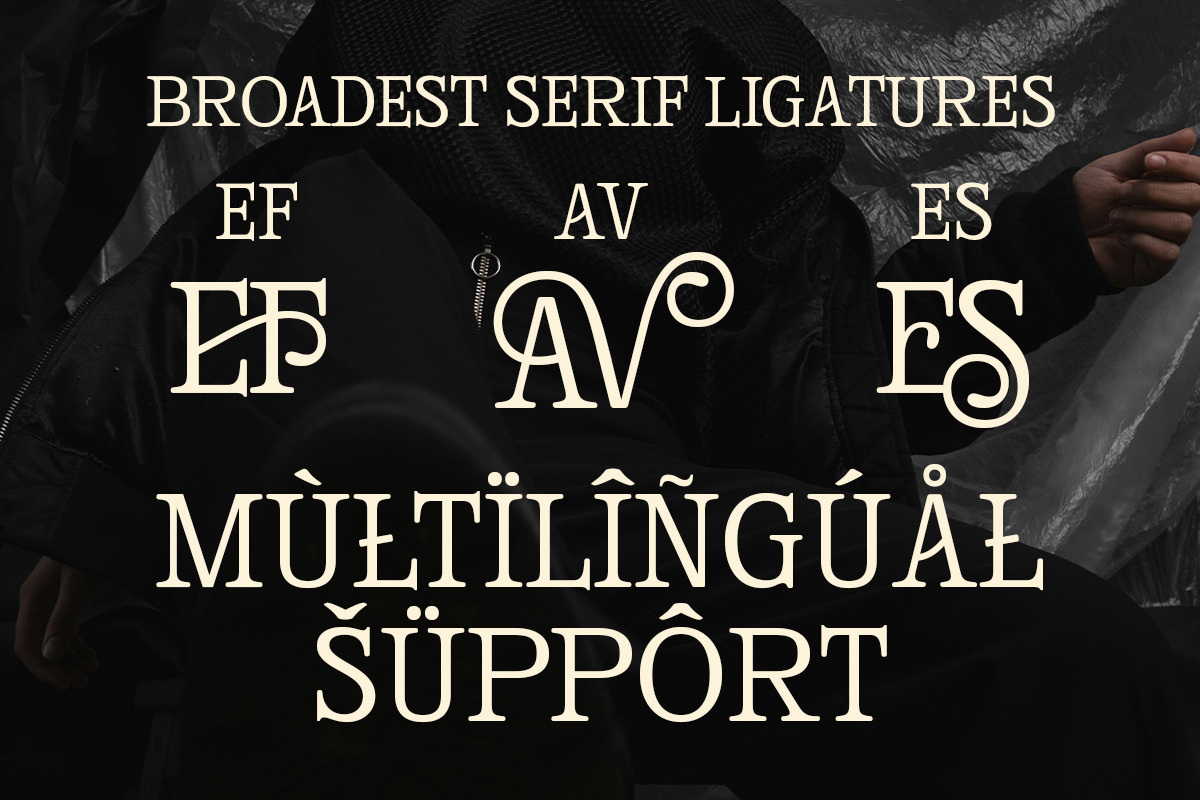 Broadest - Swash Decorative Serif, a Serif Font by Shakira Studio (Photo 8 of 10)