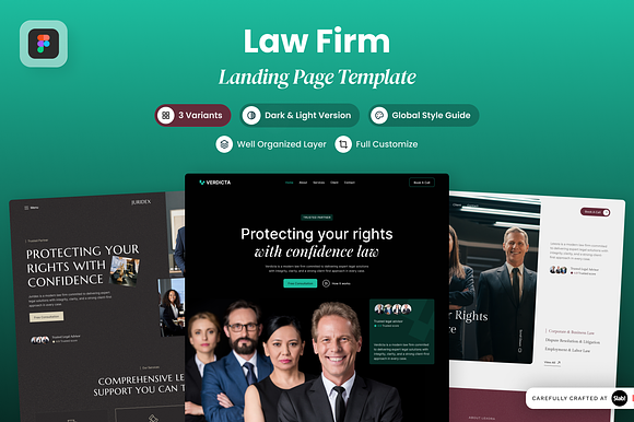 VJL - Bundling Law Firm Landing Page preview 7