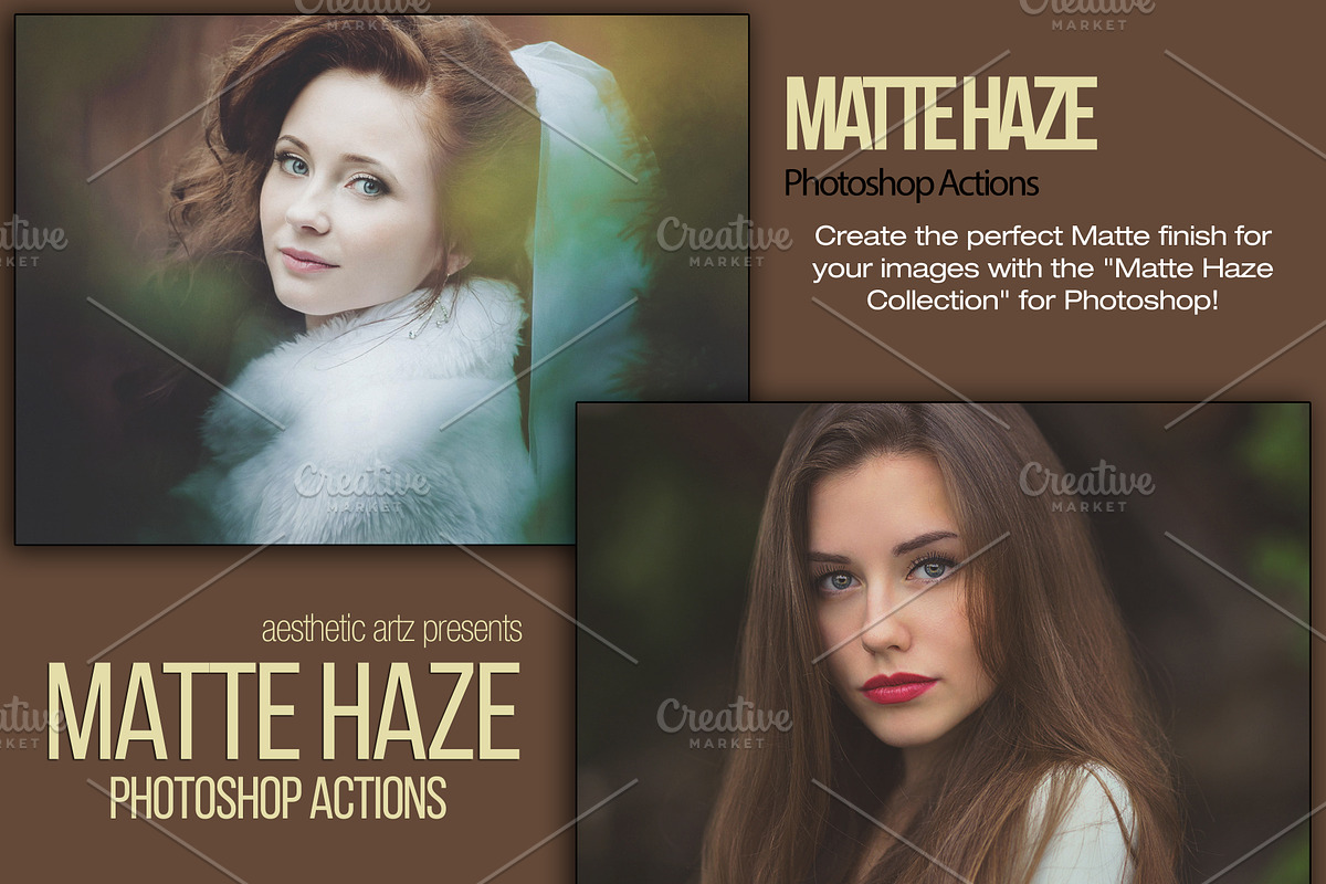 Matte Haze Photoshop Actions, an Action Add-On by PixelHive Pro (Photo 2 of 6)
