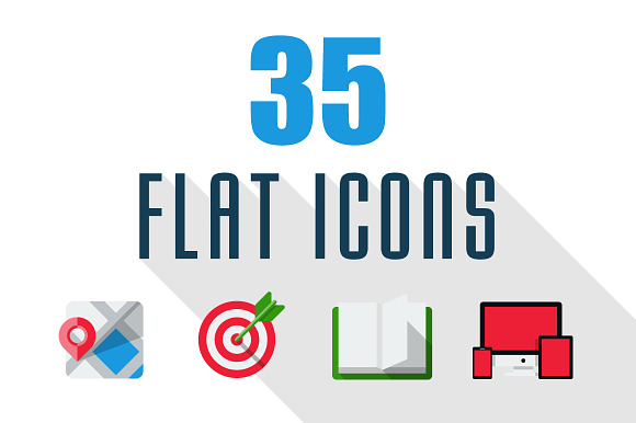 Flat icons preview 4