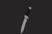Low Poly Combat Knives Pack, an Object 3D Model by CreativeeArt (Thumbnail 6 of 25)