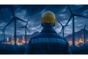 A green energy company is expanding, an Industrial Photo by ZinetroN
