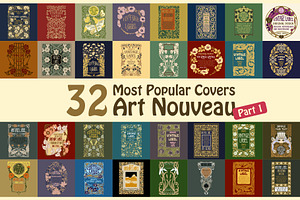 32 Most Popular Covers: Art Nouveau