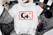 Halloween Witch Hand-Drawn Frame Png, an Illustration by Dream Creation (Thumbnail 2 of 5)