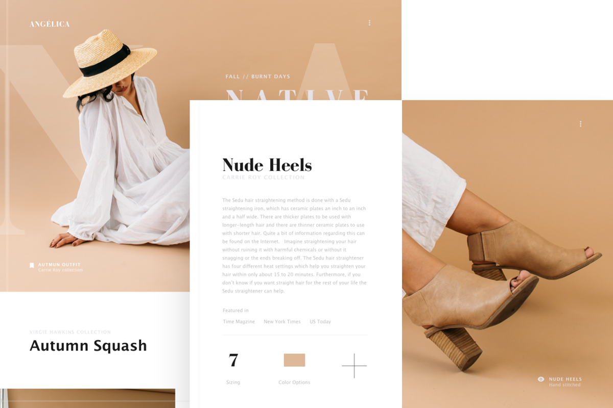 Angélica | Landing Page + Store, a Templates & Theme by tom-rich (Photo 3 of 5)