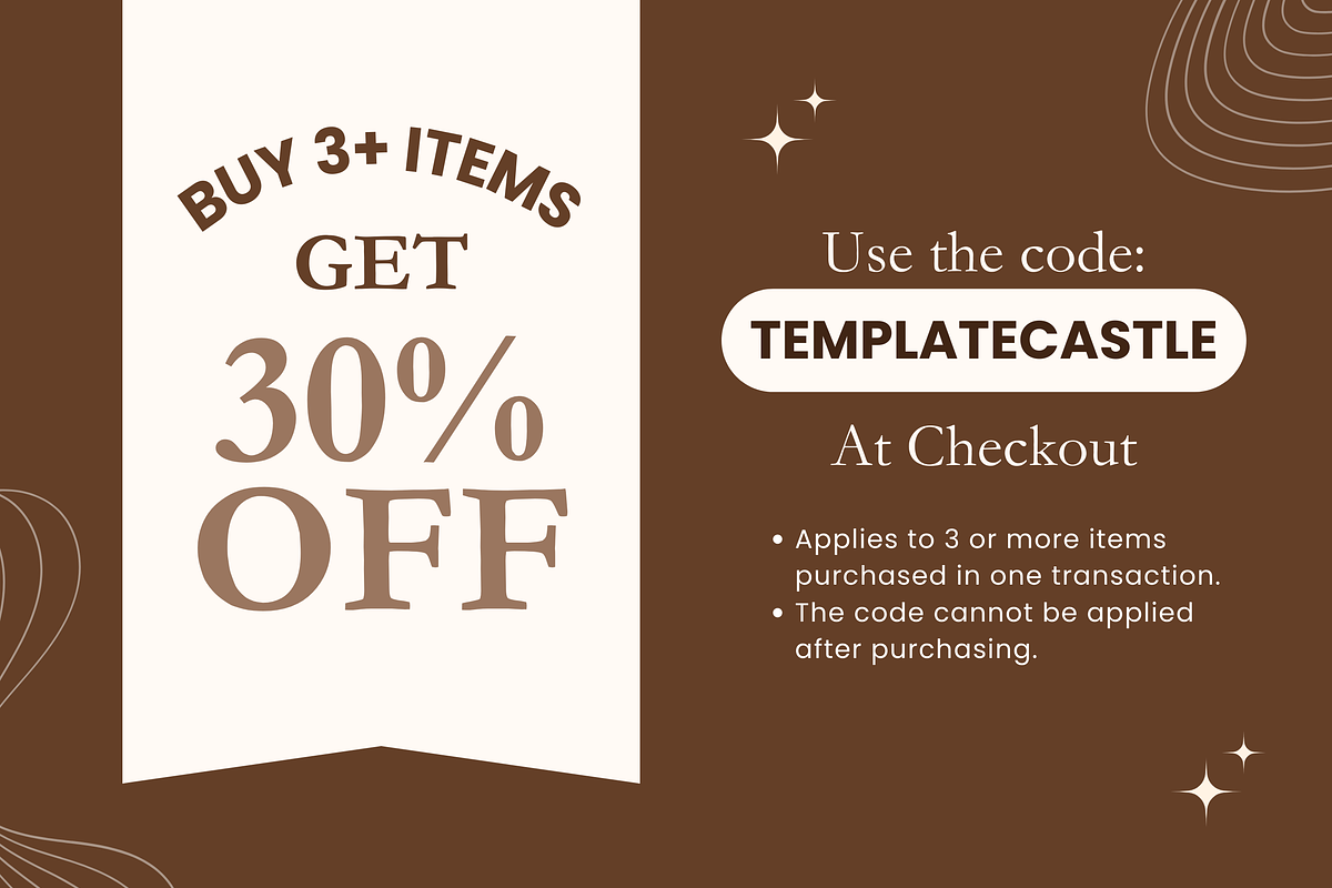 10 Elegant Planners Templates, a Templates & Theme by TemplateCastleStore (Photo 8 of 10)