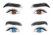 Illustration of a set of eyes, a Person Illustration by Ghagra (Thumbnail 2 of 4)