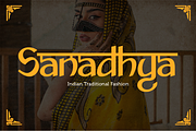 Shivaraja- Modern Hindi Display Font, a Font by Pekotype (Thumbnail 12 of 16)