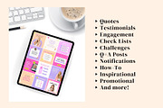 Coach Instagram Templates | Bright, a Social Media Template by Ciera Design Templates (Thumbnail 2 of 10)