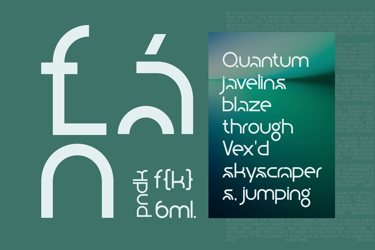 Sogea - Modern Technology Logo Font, a Sans Serif Font by Pandeka Studio (Photo 2 of 9)
