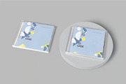 CD Label & Case Mockups, a Product Mockup by megostudi0 (Thumbnail 5 of 7)