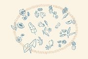 Summer Hand Drwan Illustrations, a Graphic by Anastasiya Klempach (Thumbnail 7 of 14)